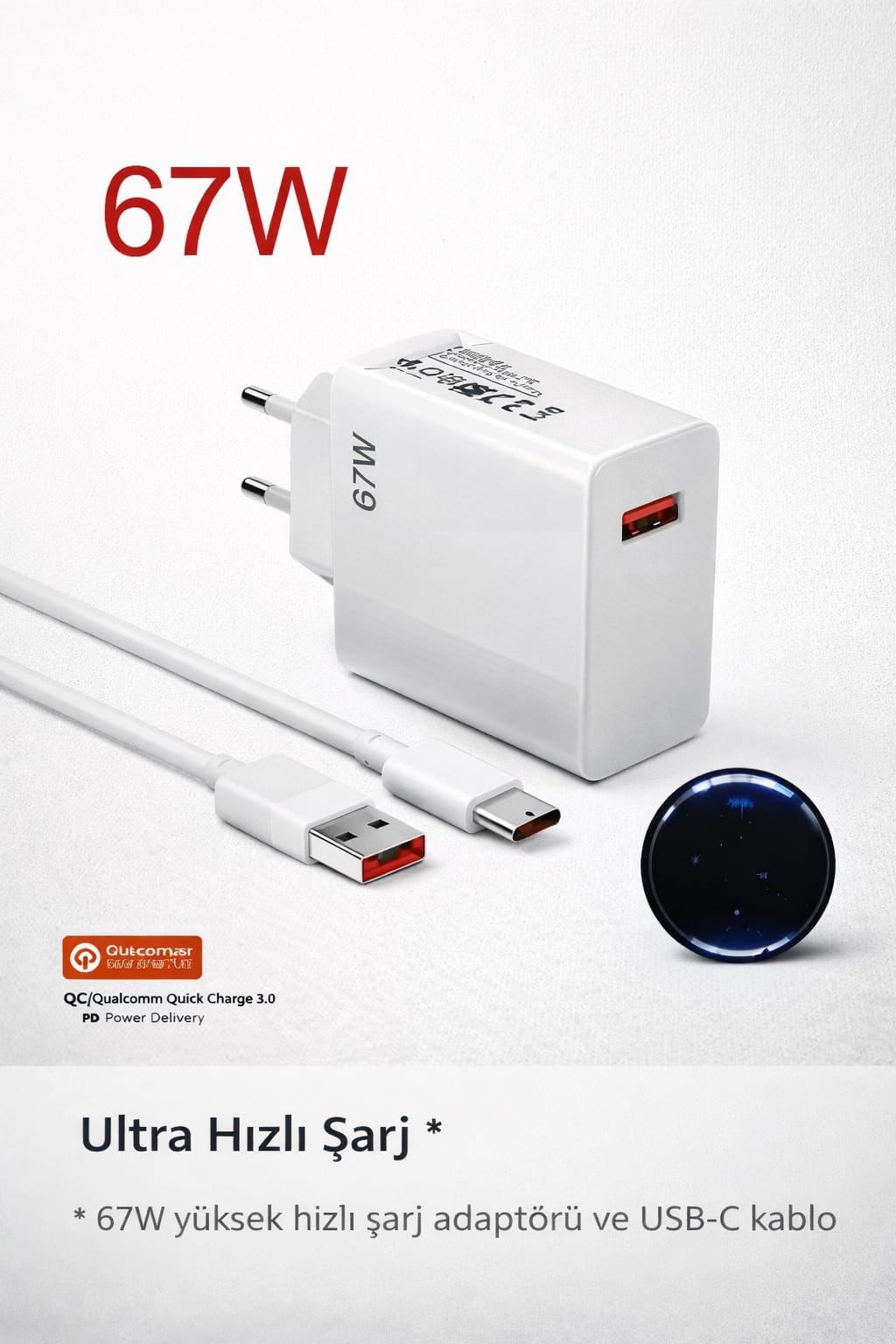 ULTRA HIZLI ŞARJ 67W